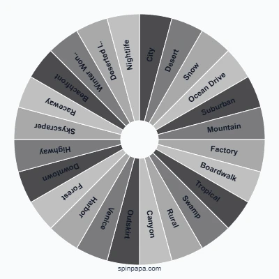 Asphalt Track Picker Wheel