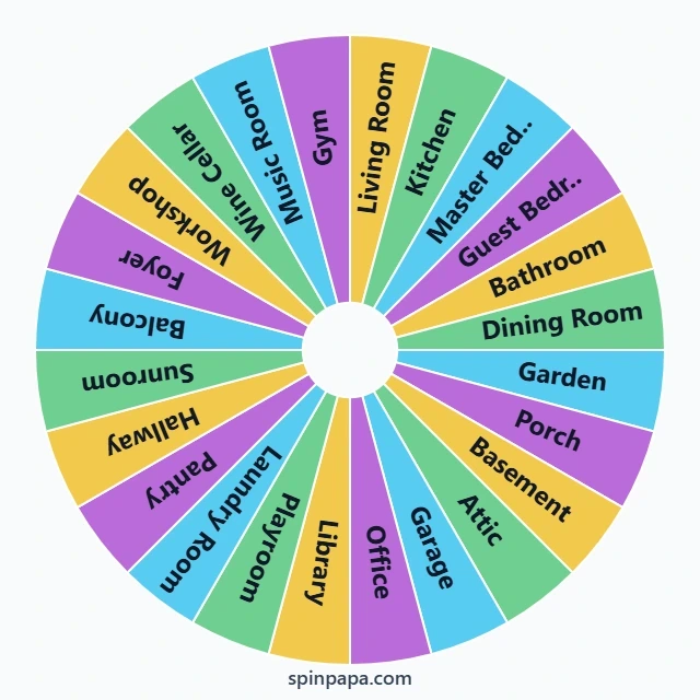 Homescapes Room Makeover Wheel
