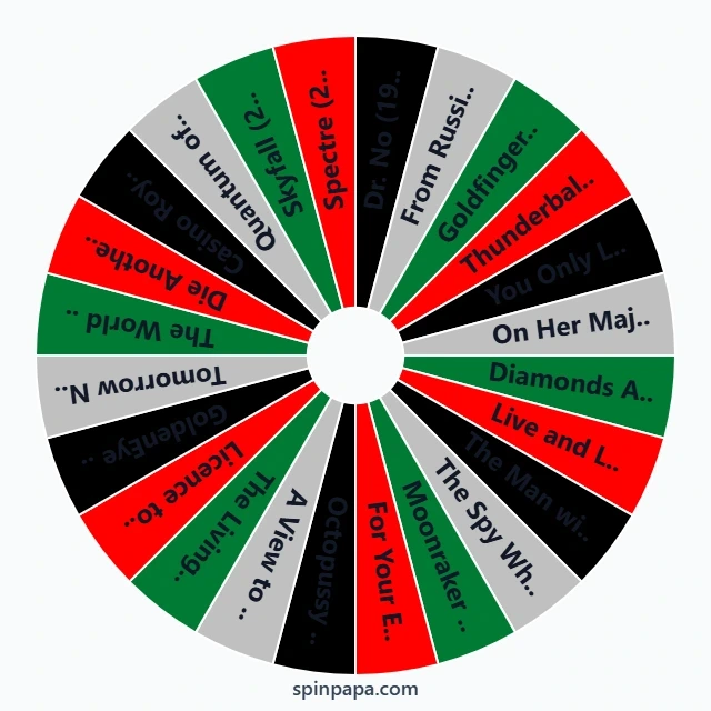 James Bond Movies Picker