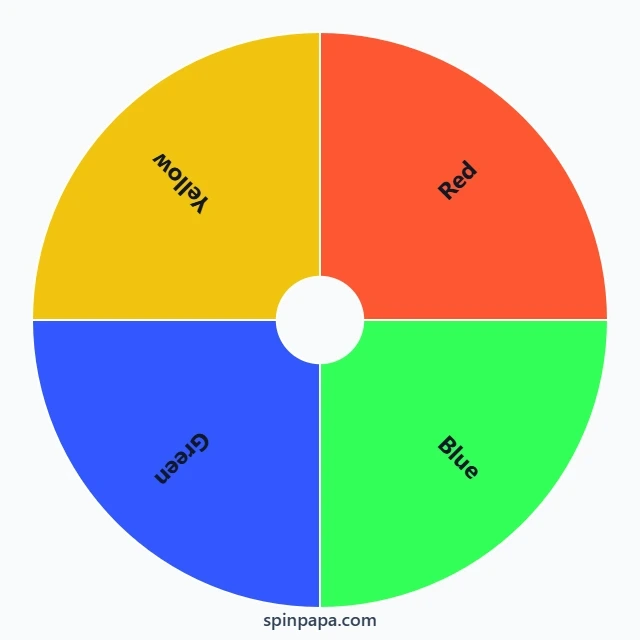 Ludo King Color Picker Wheel
