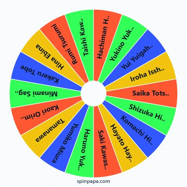 My Teen Romantic Comedy SNAFU Characters Picker