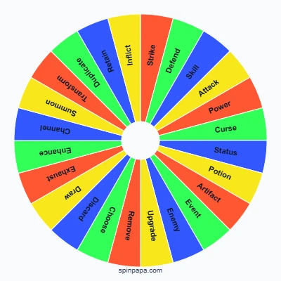 Slay Cards Picker Wheel