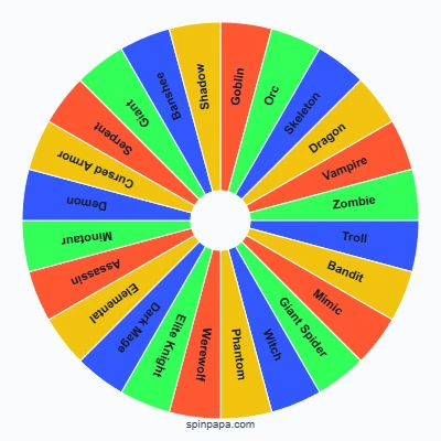 Slay Enemies Picker Wheel