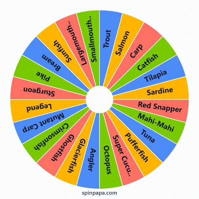 Stardew Fish Picker Wheel