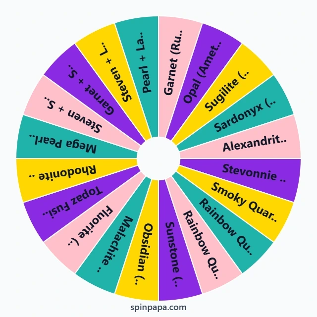 Steven Universe Fusions Picker Wheel