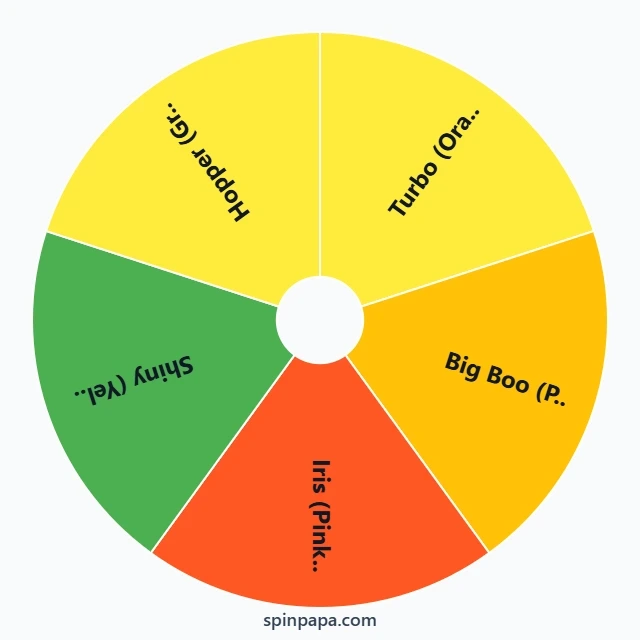 Sunny Bunnies Characters Picker Wheel